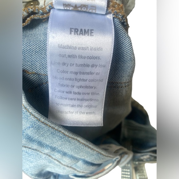 Frame Le Skinny de Jeanne Cropped Jeans Size 24 - Picture 10 of 10